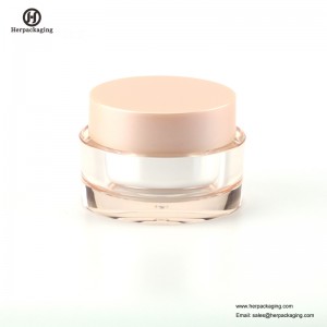 HXL238 luksus rund tom akryl kosmetisk krukke