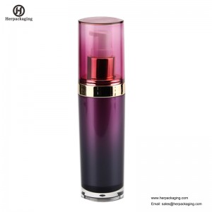HXL313 Tom akryl, airless creme og Lotion Flaske, kosmetisk emballage, hudplejebeholder