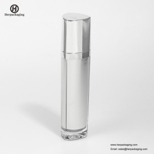 HXL318 Tom akryl, airless creme og Lotion Flaske, kosmetisk emballage, hudplejebeholder