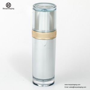 HXL327 Tom akryl, airless creme og Lotion Flaske, kosmetisk emballage, hudplejebeholder