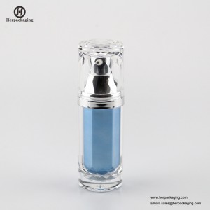 HXL328 Tom akryl, airless creme og Lotion Flaske, kosmetisk emballage, hudplejebeholder