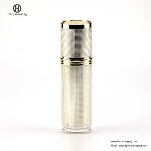HXL329 Tom akryl, airless creme og Lotion Flaske, kosmetisk emballage, hudplejebeholder