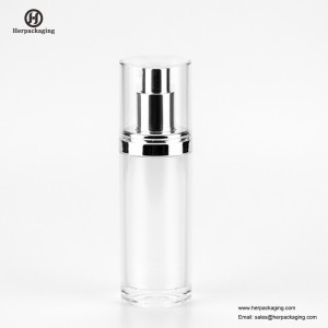 HXL412 Tom akryl, airless creme og Lotion Flaske, kosmetisk emballage, hudplejebeholder