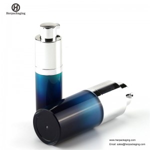 HXL416 Tom akryl, airless creme og Lotion Flaske, kosmetisk emballage, hudplejebeholder