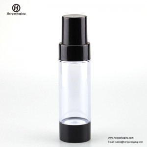 HXL419A Tom akryl, airless creme og Lotion Flaske, kosmetisk emballage, hudplejebeholder