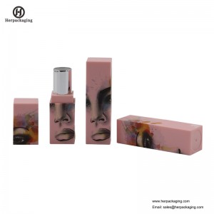 HCL412 Tom læbestift-taske Læbestiftbeholdere Læbestiftrør-makeup-pakning med smart magnetisk klips låg Læbestiftholder